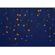 Электрогирлянда наружная Uniel ul-00003934 бахрома 3x3 м 200 ламп теплый белый 1 режим работы