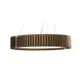 Светильник подвесной деревянный Woodled Rotor 4 лампы 15 м² цвет дуб