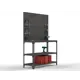 Стол-верстак Metalex 111808 950х1300х600 мм, максимальная нагрузка до 260 кг, с комплектом аксессуаров