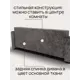 Диван раскладной Золотое руно 214x90x92 см велюр цвет коричневый