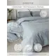 Комплект постельного белья Denastia NEW ERA COLLECTION бязь 1.5-спальный наволочки 50 x 70- 2 шт цвет серый