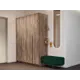 Шкаф распашной Мебельная компания е1 LCKS2_1600_KT 162x220x52.5 см ЛДСП цвет крафт табачный