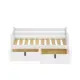 Тахта односпальная Solarius реечное основание с 2 выкатными ящиками 90x63x180 см сосна цвет белый