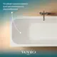 Ванна акриловая Vento Italy Mitra 170 прямоугольная 170x70 см без комплектации белая