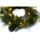 Рождественский венок Crystal trees KP6329 с подсветкой ø 30 см
