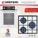 Комплект бытовой техники Meferi MS45WH11 см цвет белый