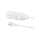 Удлинитель бытовой Tdm electric SQ1303-4005 2x1 10 м 3 розетки без заземления 2400 Вт цвет белый
