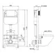Комплект инсталляция с унитазом Bauedge NEO45700-BL0001-PRO-2-Q00011 цвет белый
