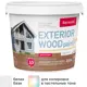 Краска для деревянных фасадов Bayramix Exterior Wood матовая цвет белый 0.9 л