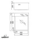 Мойка для кухни Glyph GL34050BD/W02-114B/W405B/W302644B/W4998-4-U 50x40 см глубина чаши 22 см нержавеющая сталь цвет графит