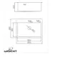 Мойка для кухни Glyph GL36050B/W02-114B/W405B/W302644B/W4998-4-U 50x60 см глубина чаши 22 см нержавеющая сталь цвет графит