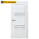 Дверь межкомнатная глухая Artens Флай 90x200 см Hardflex белый с замком и петлями