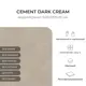 Керамогранит Керамопро Cement dark Cream 60x120см цвет бежевый, цена за упаковку