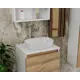 Раковина в ванную BAUEDGE Stil PRO 36x25 накладная прямоугольная белая
