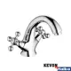 Смеситель для раковины Kevon KV68029 двухвентильный цвет хром