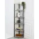 Стеллаж деревянный Gastrorag 40x183.6x40 см нагрузка до 5 кг лдсп цвет бетон