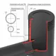 Полотенцесушитель водяной лестница Onix Classic PRO Black 80x20 см нижняя подводка 1/2" нержавеющая сталь цвет черный матовый