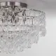 Люстра потолочная Bogate's Cappio A068800 8 ламп 15 м² цвет прозрачный/никель