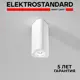 Светильник точечный накладной светодиодный Elektrostandard Trio A067062 5 м² цвет белый
