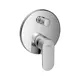 Смеситель для ванны Hansgrohe 72466000 однорычажный цвет хром