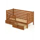Кровать Solarius Det-spin80-160olha-2yash 90 x 101 x 170 см сосна цвет бежевый