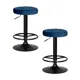 Барный стул Dobrin Bruno black lm-5008_blackbase 36x83 см цвет черный