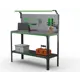 Стол-верстак Metalex Kit 204445 950x1600x400 мм, максимальная нагрузка до 260 кг