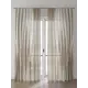 Тюль Comfy Way Алоуна - 130 CW580130-240 150x240 см на шторной ленте цвет бежевый 2 шт