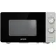 Отдельностоящая микроволновая печь Gorenje MO20E1S 45.1x25.7x34.3 см 20 л цвет серебристый