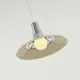 Светильник подвесной Arte Perfetto luce 3341.4211.d310.e27.1.beige 1 лампа 2 м² цвет белый