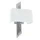 Настенный светильник Arte lamp A5037ap-1cc цвет серый/серебристый