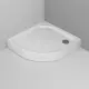 Душевой поддон Am.pm X-Joy W88T-205-080W64 80x80 см акриловый, на каркасе, сифон в комплекте цвет белый