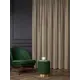 Штора Arya home 8001885863171 на шторной ленте 250x300 см цвет какао