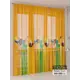 Тюль Comfy way Олион - 150 CW991150-250 на шторной ленте 250x450 см цвет желтый