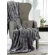 Плед Estia Минкер 150x200 см микрофибра цвет серый