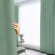 Комплект штор на шторной ленте Юмарт 300x210 см цвет светло-зеленый, нежная мята