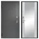 Входная дверь Foreman Foreman-f3 левый 205x86см цвет графит/белый матовый с зеркалом
