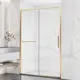 Душевая дверь Vincea VDS-1SS130CLG 130см эффект стекла прозрачный раздвижной