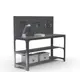 Стол металлический Metalex 201391, максимальная нагрузка 260 кг