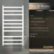 Полотенцесушитель водяной лесенка Primoclima Nox 30 water 1000x500 см нижняя подводка нержавеющая сталь цвет белый матовый