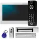 Комплект Wi Fi видеодомофона Ps-link KIT-1327WB-28 6250 10" цвет серебристый