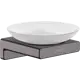 Мыльница Hansgrohe AddStoris 41746340, цвет черный хром