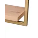 Полка Ironweld 61x20 см ЛДСП цвет золото