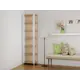Стеллаж деревянный Мебельная компания Е1 Терминал22060 35x220x60 см нагрузка до 25 кг лдсп/белое стекло цвет сонома