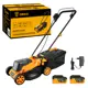 Газонокосилка аккумуляторная Deko 081-2012 Dklm20v, 2*4.0ah 20 В 32 см 2x4 Ач АКБ и ЗУ в комплект