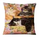 Подушка декоративная Zaberite Котята в саду 01002, 40x40 см