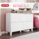 Комод Letta L3889 120х40х79 см лдсп цвет белое тиснение