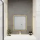 Зеркало со встроенной подсветкой One mirror 6050чст 50x60 см
