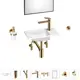 Мини-раковина для ванной или туалета Wellsee WC Area 202011935 комплект для санузла