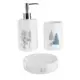 Набор для ванной Arya Home Larch 8680943221025 Белый